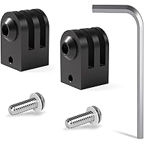 Amazon | HSU gopro 三脚 アダプター 2個入り アルミ製 1/4ネジ