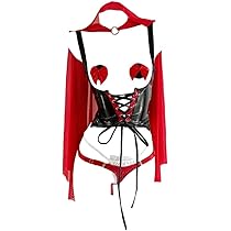 Amazon.co.jp: [SENMHS] 赤ずきん ゴシック セクシー コスプレ 5