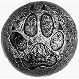 Sierra Lifestyles SL-681387 Pewter Wolf Track Knob by Sierra Lifestyles