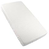 Kushies Fitted Crib Sheet, White Dots by Kushies