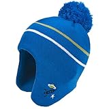 (トレスパス) Trespass 赤ちゃん・ベビー用 耳あて・ポンポン付き ニット帽 バブルハット ビーニーハット ニットキャップ 帽子 冬 (ワンサイズ) (エレクトリックブルー)