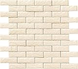 エコカラット ランド■石ハツリ面 25×75角ネット張り LIXIL (ベージュ)