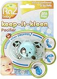 Razbaby Self Closing Pacifier (Blue)