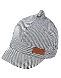 Plus Nao(プラスナオ) ベビー帽子 とんがり帽子 ベビーキャップ キャスケット CAP 子供 赤ちゃん BABY 男の子 女の子 男児 女児 チェック柄 - とんがりグレー