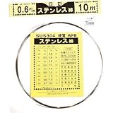 ダイドーハント:ハント 硬質ステンレス線 0.6mm×10m 10155895 型式:10155895