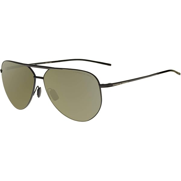 Amazon.co.jp: Porsche Design Sunglasses, Men's, C Gold, Japan 64