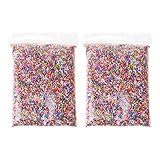 カラフルなミニ発泡ボール小さなビーズ DIY アートクラフト装飾発泡ビーズ工芸品