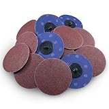 3" Roloc Aluminum Oxide Quick Change Sanding Discs 40 Grit - 25 Pack [並行輸入品]