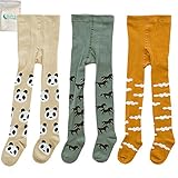 gellwhu 3 - Packかわいい赤ちゃん幼児用ガールズボーイズタイツレギンスパンツ暖かいストッキング カラー: マルチカラー