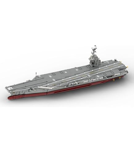 Amazon.co.jp: BrickCraftWorks 大型軍用空母ブロックセット 大人用