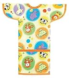 AM PM Kids! Sleeved Toddler Laminated Bib, Zoo Animals by AM PM Kids! [並行輸入品]