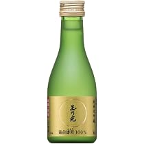 Amazon.co.jp: 山本本家 上撰 純米大吟醸「松の翠」 180ml [ 日本酒