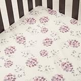 Kids Line Fleur Fitted Crib Sheet by KidsLine