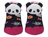 ツイン ベビーソックス パンダマスコット付 11cm - 13cm ハロウィン ローズ