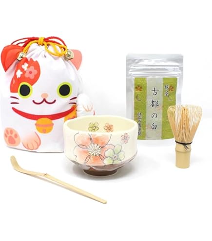 Amazon.co.jp: 茶道具 お点前 野点 源氏籠セット (利休茶碗・小