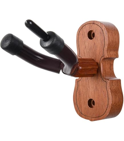 Amazon.co.jp: バイオリン壁掛けバイオリンハンガー 弓フック付き