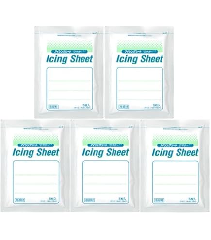 Amazon | 大石膏盛堂 アイシングシート (Icing Sheet) Lサイズ(5枚入