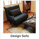 キャスター付きで移動が便利 リクライニングソファーベッド グレー