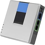 VoIPアダプタ VBESTLIFE VoIPゲートウェイ IP電話 アナログ電話アダプタ 2ポート SIP V2プロトコル(USプラグ)