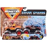 Monster Jam、公式エル・トロ・ロコ対ノーザンナイトメアーカラーチェンジダイカストモンスタートラック、1:64スケール