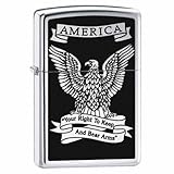 Zippo Right to Bear Arms High Polish Chrome Lighter ( Set of 6 )
