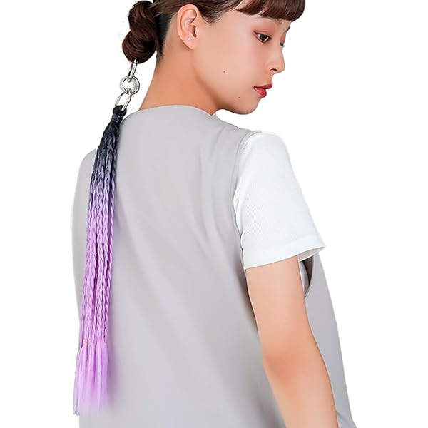 Amazon.co.jp: ポニーテールリング ブレイズ 三つ編み ポイント