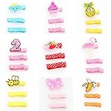 【爱莉セレクトショップ】 ヘアピン アクセサリー 18点セット カラフル 子供 髪飾り 髪留め 王冠 可愛い ヘアクリップ リボン 子供も通用 キッズ 髪留め ヘアバンド ヘアピン 子供髪飾り お祝い