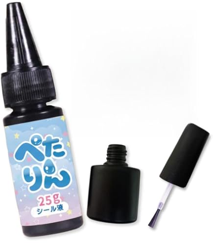Amazon.co.jp: ぺたまる 塗るだけで手作りシールができる接着剤｜貼っ