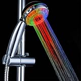 魔法の浴室シャワーヘッド　led多色　節水　7色変化　電源不要　多機能調節可能　簡単付け替え　 LEDお風呂シャワー