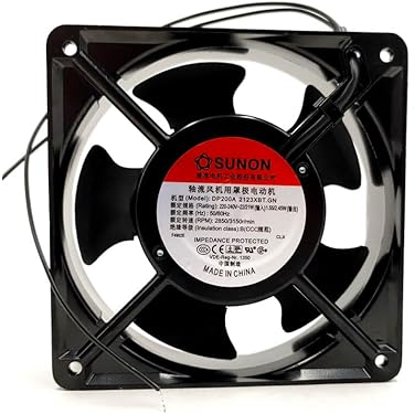 Amazon.co.jp: 冷却ファン 12038 AC220V DP200A 2123XBT GN all metal