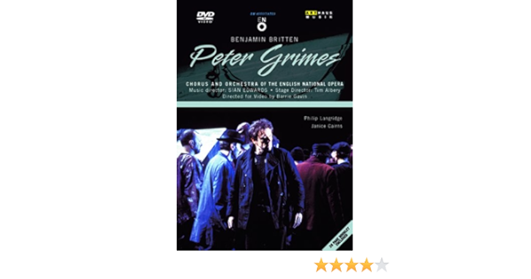 とっておきし新春福袋 中古 ブリテン 歌劇 ピーター グライムズ Op 33 英語歌詞 Dvd その他 Clinicaecirurgiacapilar Com Br