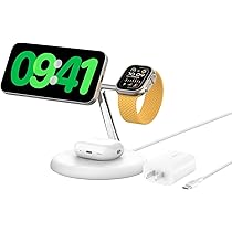 Belkin ワイヤレス充電スタンド 3in1 ブラック WIZ001dqBK Amazon.co.jp: Belkin ワイヤレス充電スタンド 3 in 1 iPhone