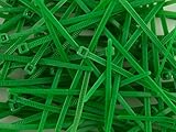 4 Inch Green Miniature Nylon Cable Tie - 500 Pack [並行輸入品]