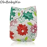 Ohbabyka布おむつ おむつカバー ベビー 布オムツ おむつ オムツ フリーサイズ サイズ調節可 子供服 しゃれ かわいい キッズ服 ベビー服 漏れにく 吸水性が優れてる 猿 羽毛 ドット 手のひ