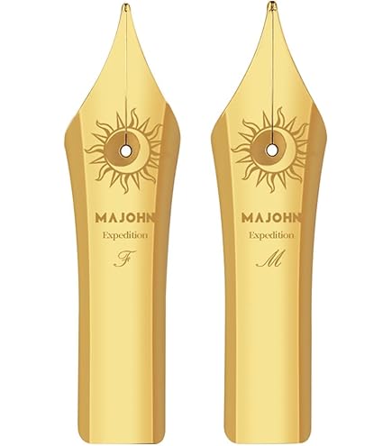 Amazon | erofa Majohn TI200 チタン合金 万年筆 イリジウム 細字