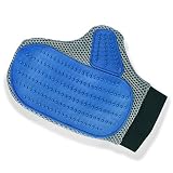 HCSTAR Pet Grooming Glove Pet Hair Remover Mitt Brush Glove Massage & Bathing Brush & Comb for Dogs 