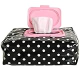 美人家 ビタットを貼って使える おむつポーチ (ドット/水玉) porch-1-1