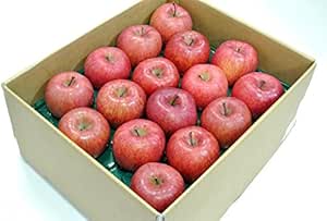 Amazon りんご ふじ 32個入り 1箱重量目安 12kg前後 グローバルフルーツ りんご 通販