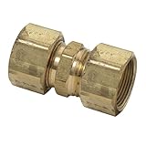 Brasscraft 62-12 3/4 O.D. Union, Rough Brass by BrassCraft