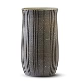 CtoC JAPAN Select 信楽焼 傘立て いぶしストライプ傘立 おしゃれ 陶器 いぶしストライプ 角 サイズ:幅 奥行 25cm x 高さ 45cm C448