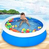 Meters プール幼児子供用インフレータブルプールオーシャンプールファミリーバスプールディッシュプールブルー