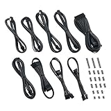 CableMod RT-Series Classic ModMesh Sleeved Cable Kit for ASUS and Seasonic (Carbon)