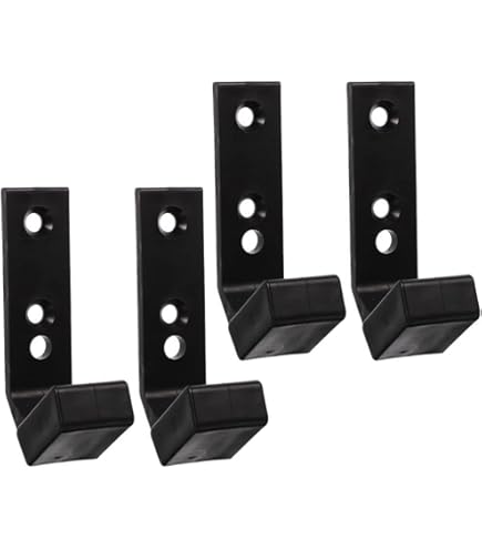 Amazon.co.jp: Lovind 水平バーベルラック バー4本ホルダー 壁掛け