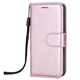 NEXCURIO iPhone5Sケース / iPhone5ケース / iPhoneSEケース 手帳型 PU レザーケース 耐衝撃 カード収納 スタンド機能 マグネット式 アイフォン5S 5 SE ケ