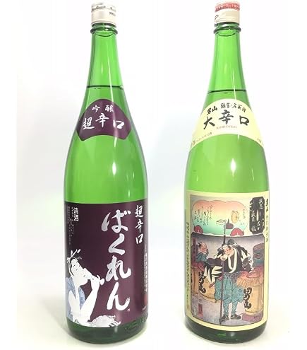 Amazon.co.jp: くどき上手 超辛口 ばくれん 1800ml 一ノ蔵 無鑑査本