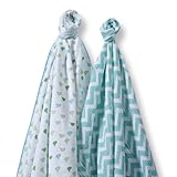 スワドル・デザインズ（SWADDLE DESIGNS)究極のマルチブランケット　２種類セット　SD-470TQターコイズ