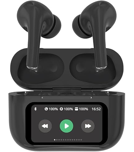Amazon.co.jp: 2025年最新タッチパネル搭載 ワイヤレスイヤホン