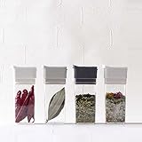 kc050-kc055-kc053/スパイスボトル　6ホール　ホワイト|収納を考えた調味料入れ・キャニスター