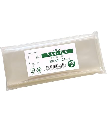 Amazon.co.jp: コレサポ PPクリアーポケット テープ付き しおり/帯