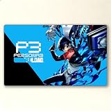 カードゲームプレイマット ペルソナ キタロー P3 プレイマット アニメグッズ TCG万能 収納ケース付き アニメ 萌え ザイズ 60ｘ35ｘ0.2cm バトルキャンバス